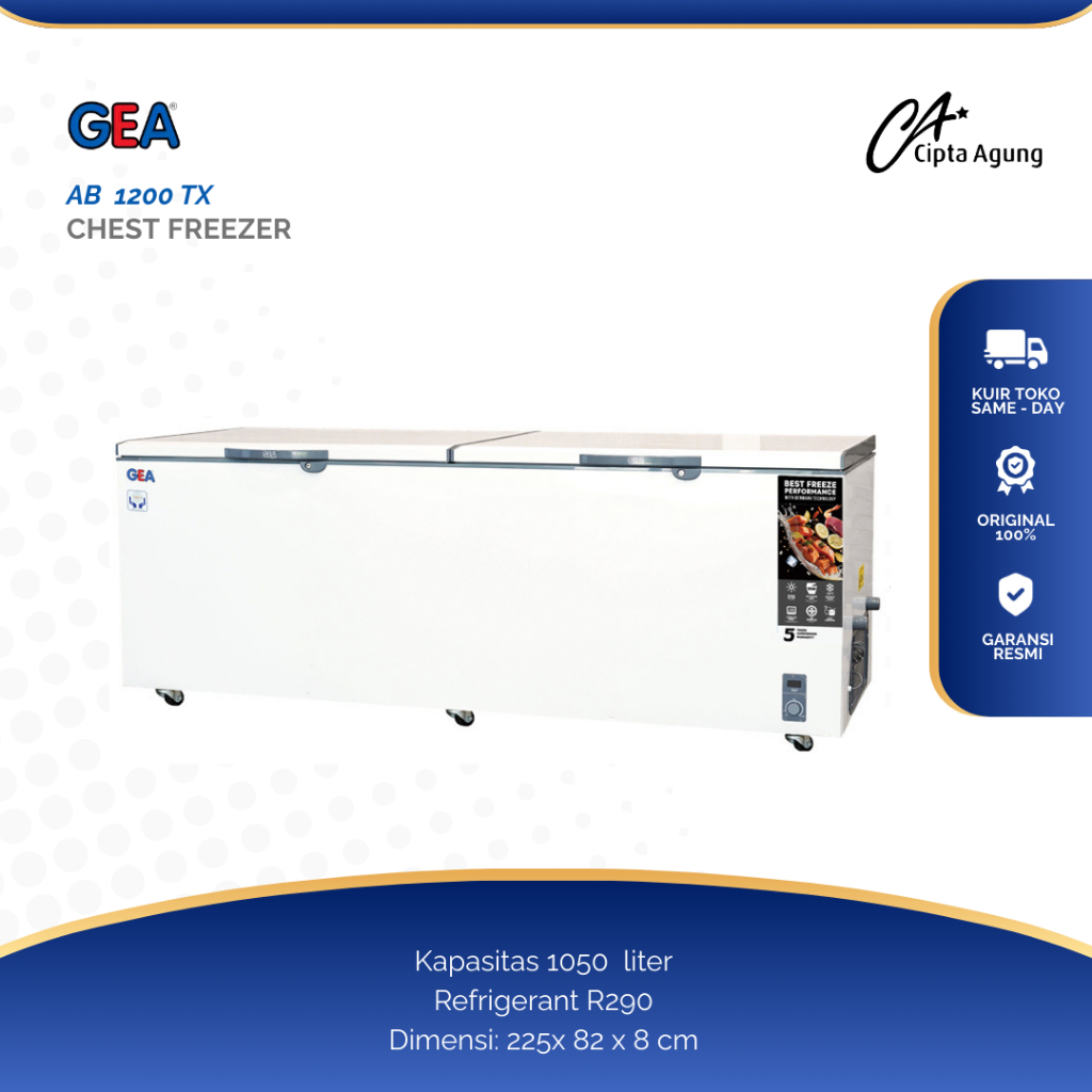 GEA CHEST FREEZER 865 1050 L GEA AB-900-TX AB-1200-TX AB 900 TX AB 1200 TX AB900 AB 900 AB1200 AB 12
