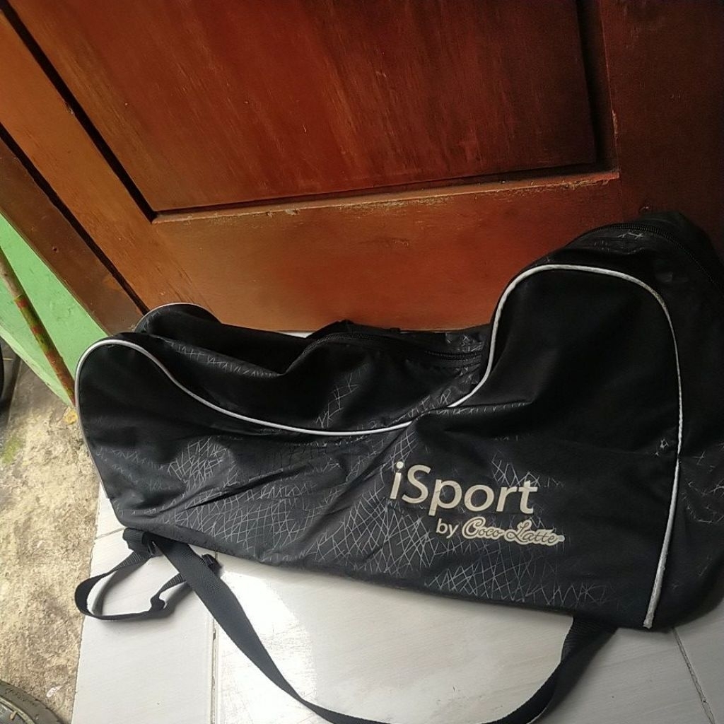 Preloved PL Tas Olahraga Hitam