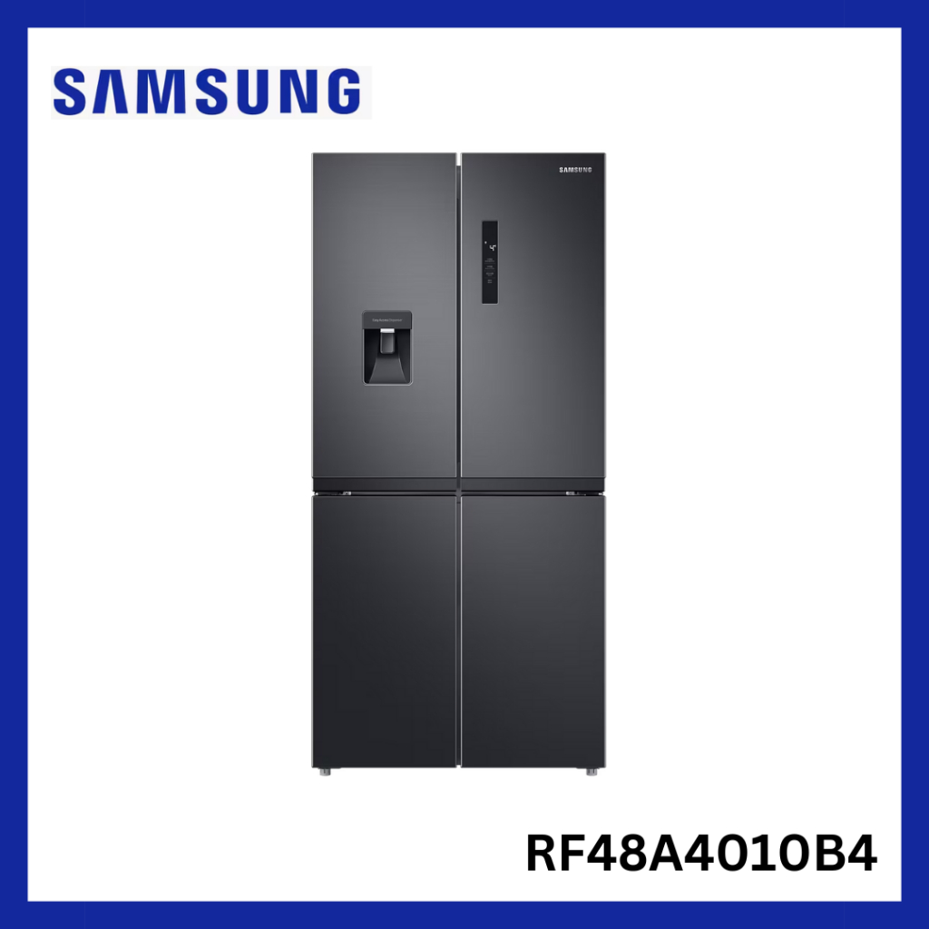 SAMSUNG RF48A4010B4 KULKAS WITH DISPENSER GARANSI RESMI SAMSUNG