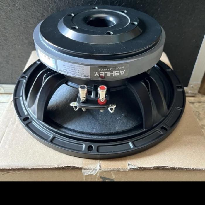 Speaker Ashley LF10V300 Mid Low 10 Inch Voice Coil 3 Inch 700 Watt Max Original Daun Coating Tahan A