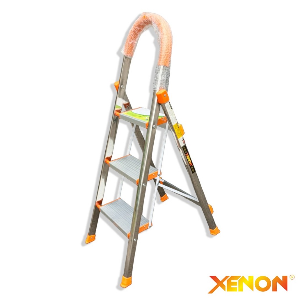 XENON 3 Step Aluminium Ladder – Tangga Lipat Rumah Tangga