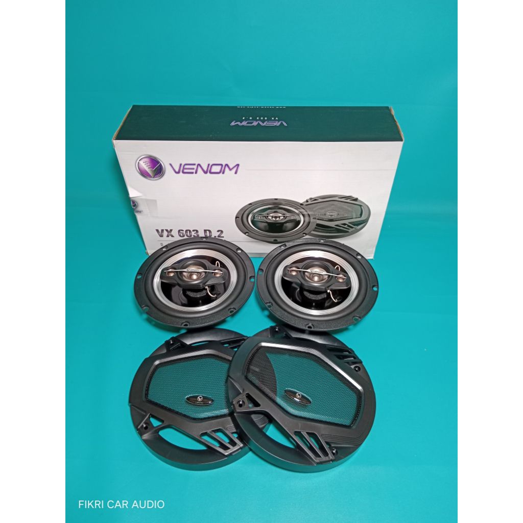 Speaker Coaksial Venom DIABLO seri VX-603D D.2 2Way Audio Mobil