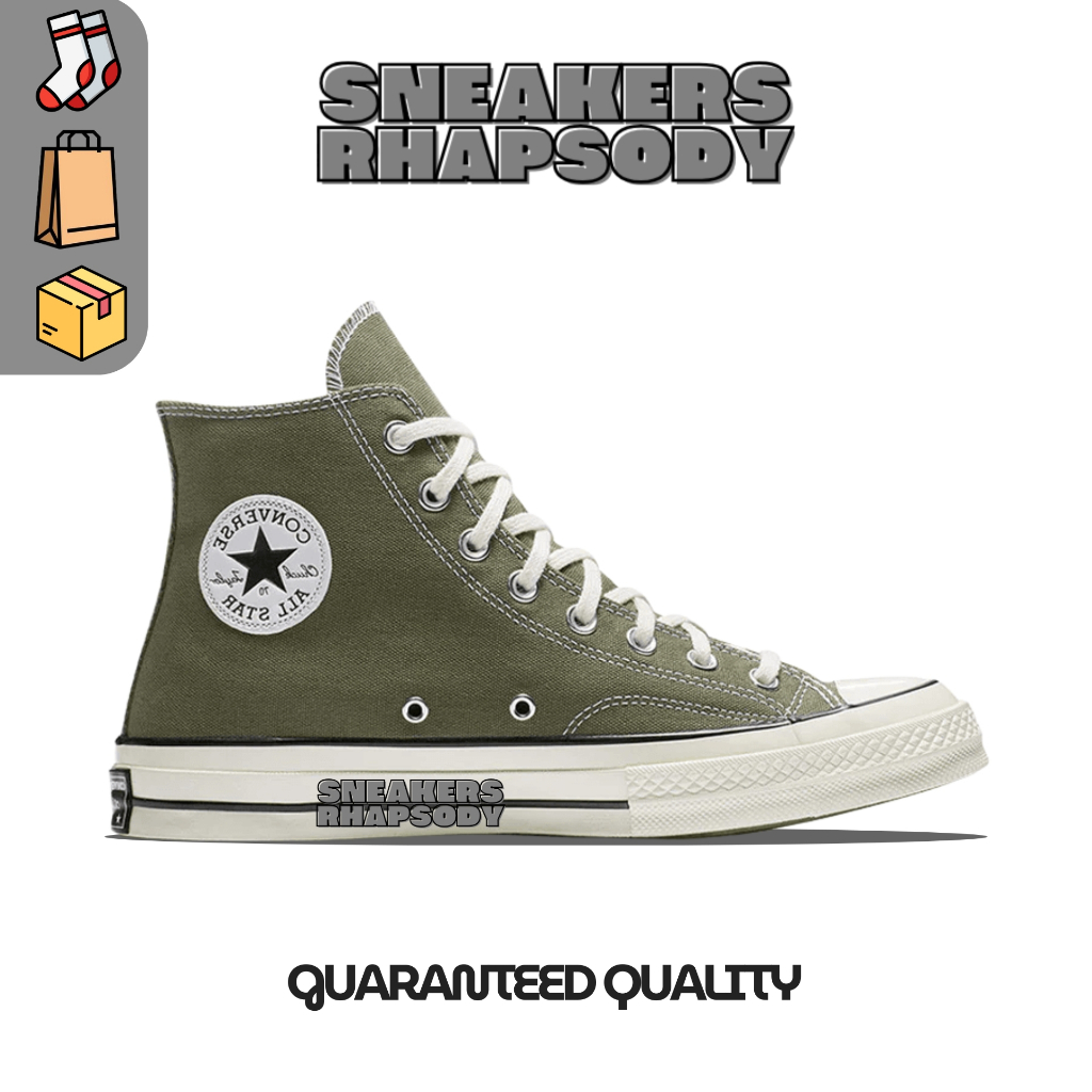 Sepatu Sneakers Converse Chuck Taylor 70s High Green Field Surplus - SneakerdRhapsody