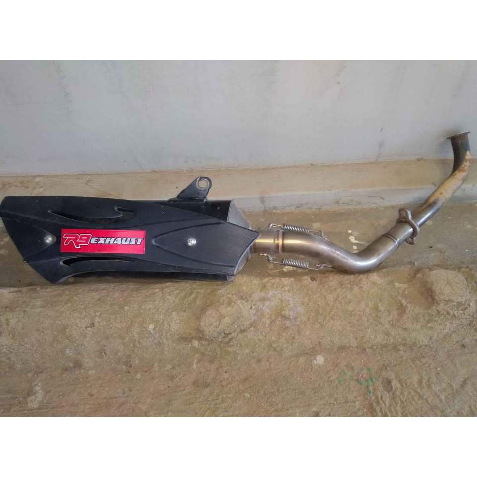 knalpot exhaust R 9 original