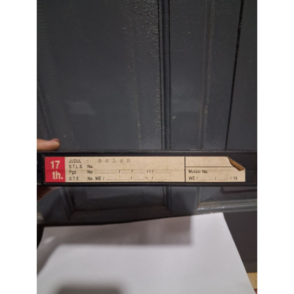 Kaset video VHS sony (V E-120) "Asian" preloved