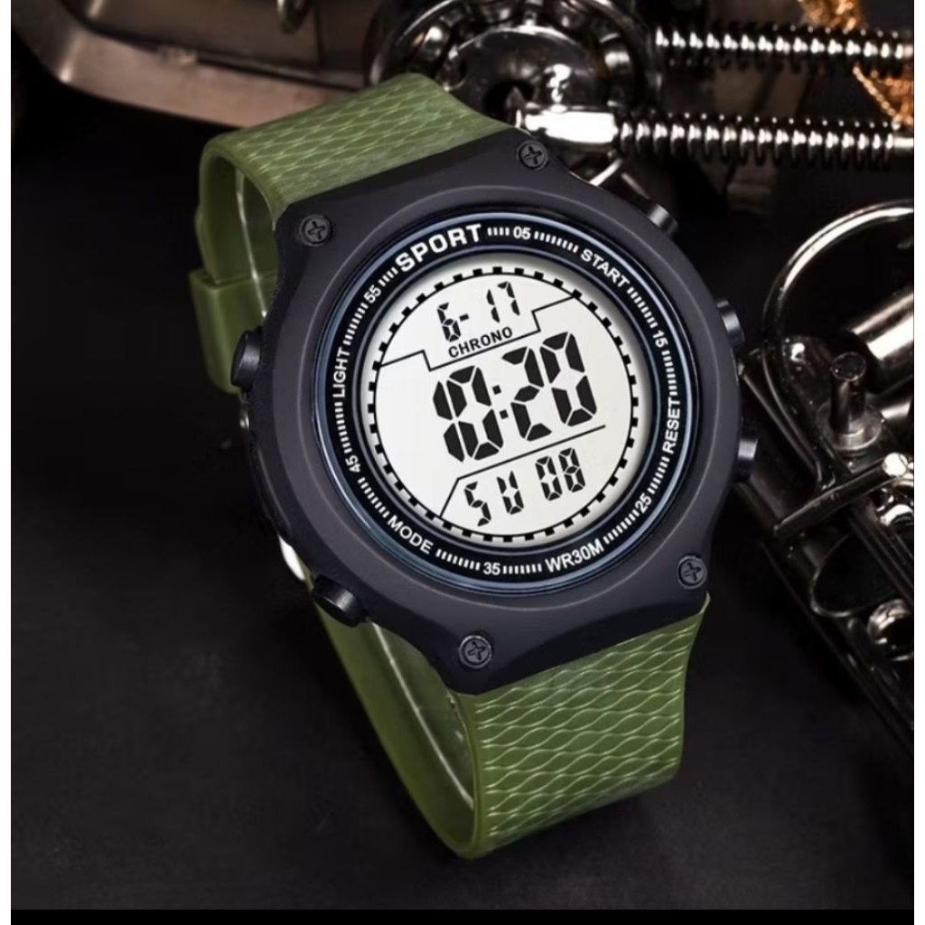 Jam Tangan Pria digital sporty dan Kekinian Keren dan elegan