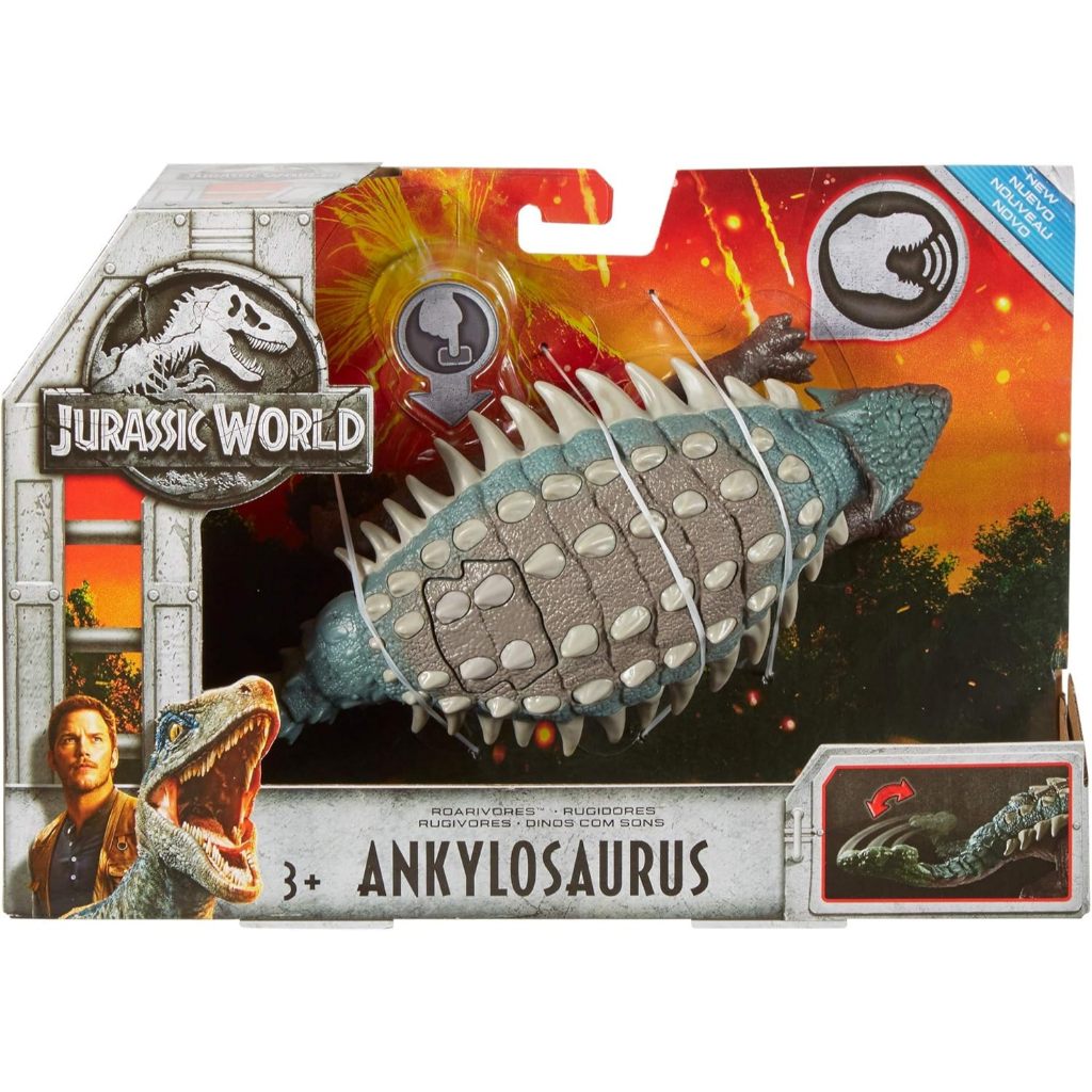 JURASSIC WORLD ROARIVORES ANKYLOSAURUS