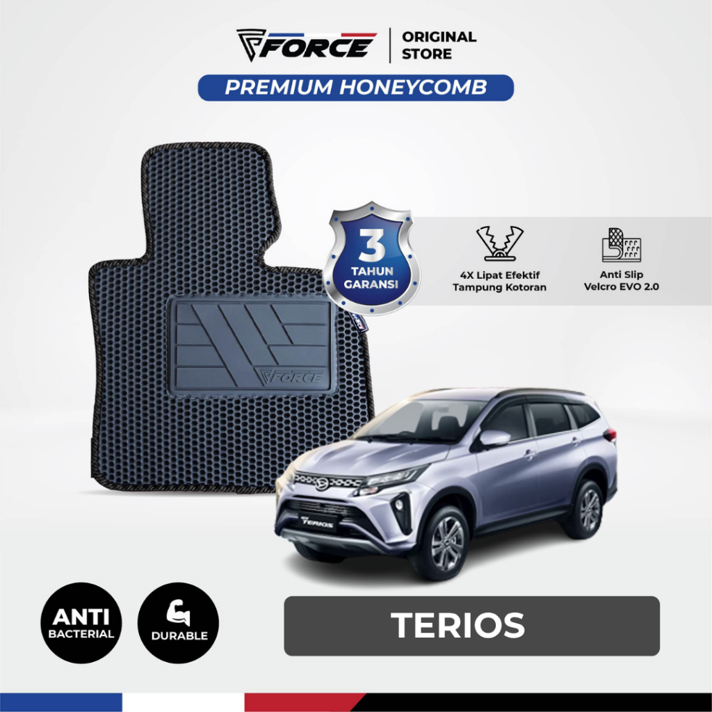 Karpet Mobil / Car Mat FORCE Daihatsu Terios Bahan EVA FOAM SUPER
