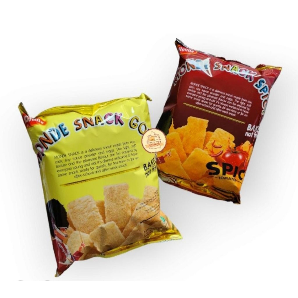 MONDE SNACK SEREAL | MONDE SNACK GOLD | CIKI BERAS | ORIGINAL | PEDAS