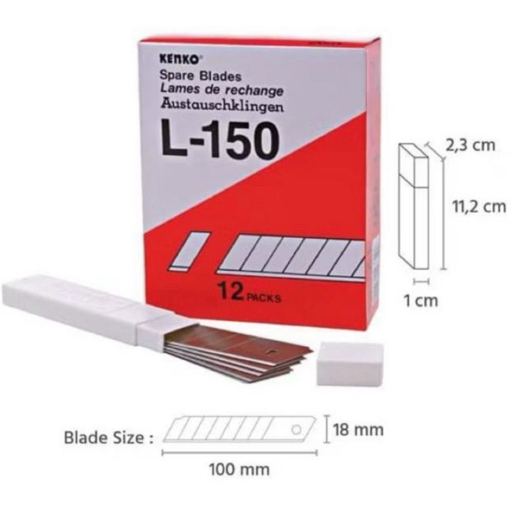 CUTTER BLADE/ISI CUTTER L-150 KENKO