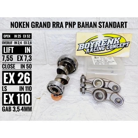NOKEN AS RACING GRAND/LEGENDA CAM ROLLER  SET RRA PNP - BOYRENK RACING CONCEPT