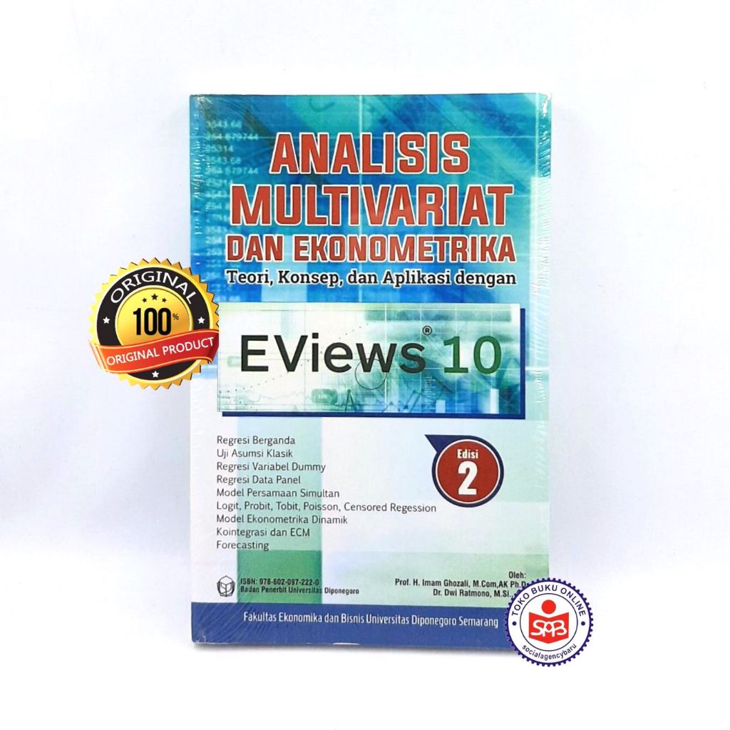 Analisis Multivariat dan Ekonometrika EViews 10 EDISI 2 - Imam Ghozali