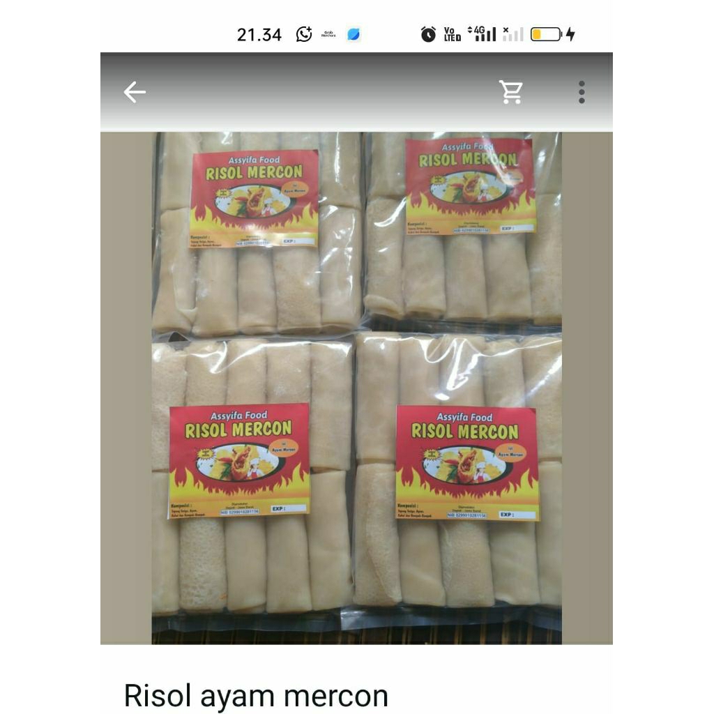 risol ayam mercon