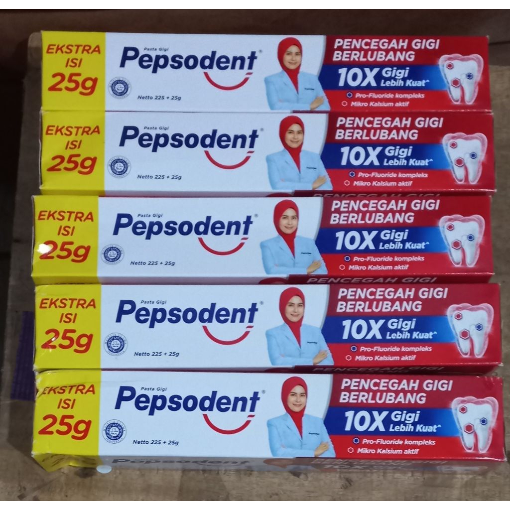pepsodent pasta gigi 225 + 25 gr