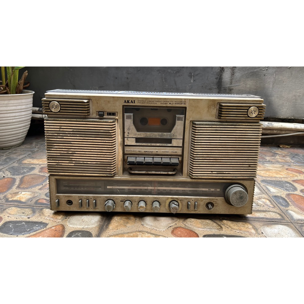 radio Akai/ radio kaset akai/ radio/ radio jadul/ radio lawas/ radio second/ radio bekas
