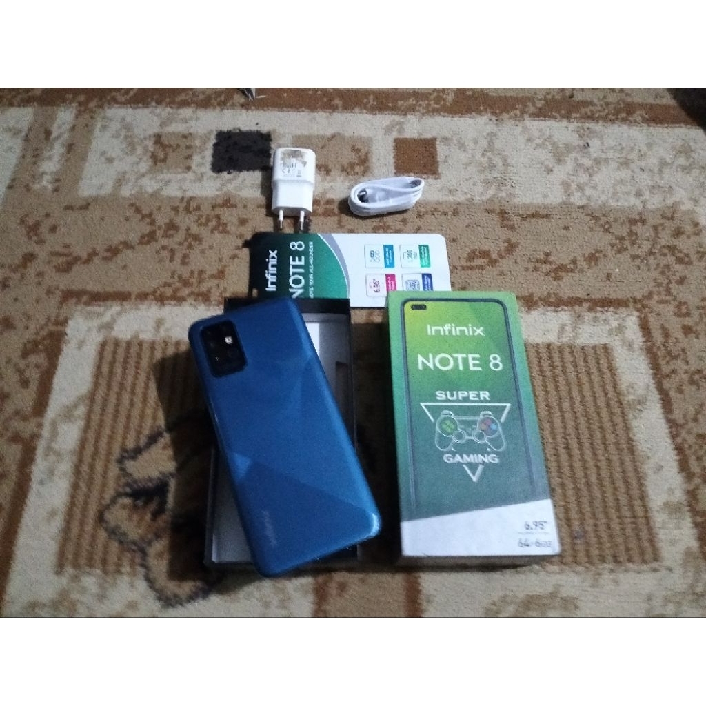 HP SECOND INFINIX NOTE 8 RAM 6/64GB FULLSET