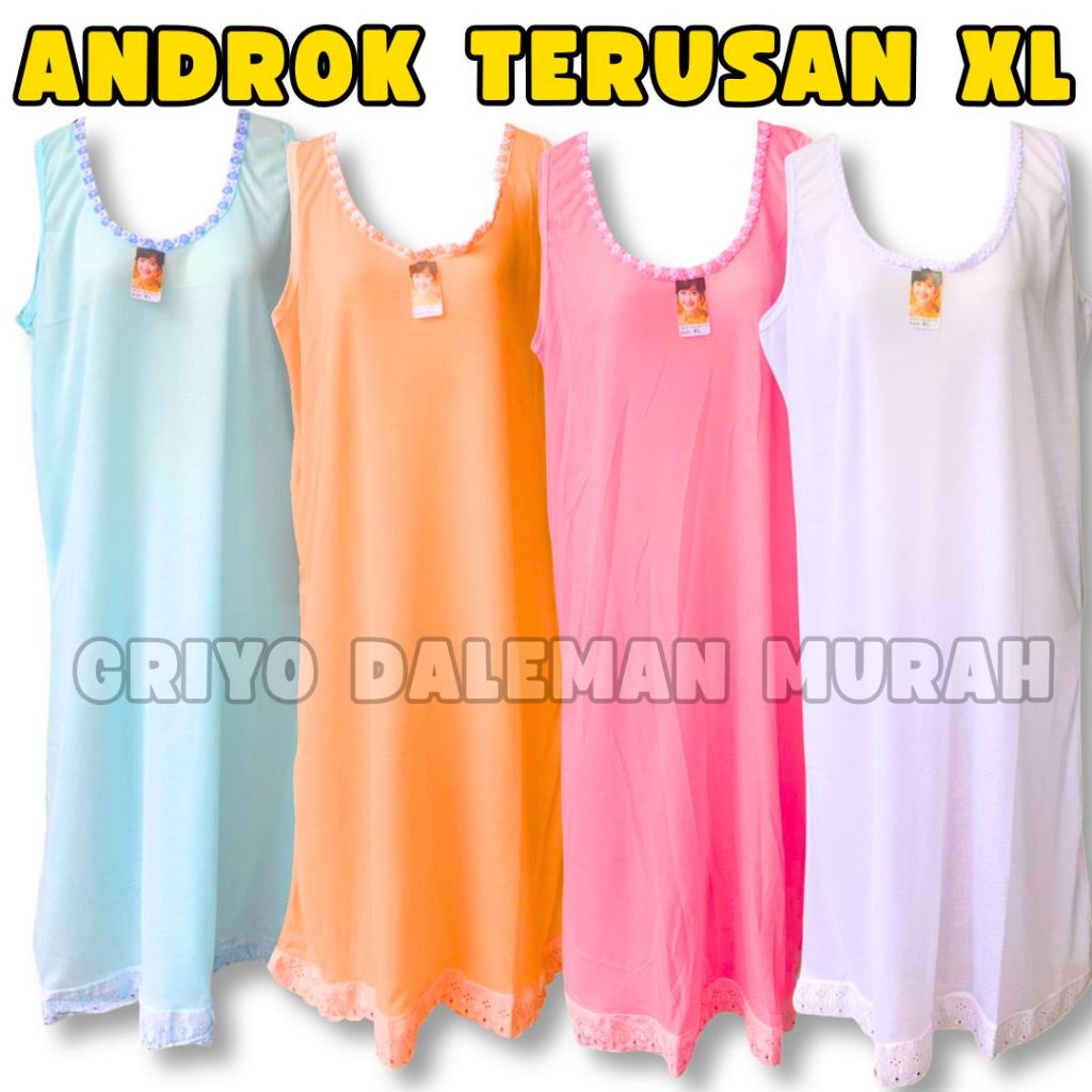 ANDROK TERUSAN || UNDEROK TERUSAN || DALEMAN DRESS PANJANG