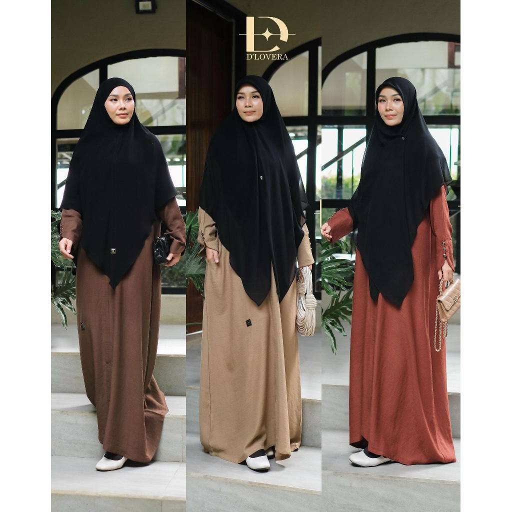 Gamis Dress Terbaru Faiqa by D'Lovera