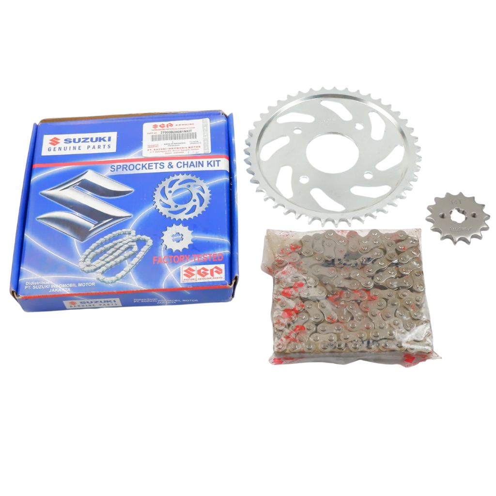 Gearset Suzuki Satria FU / Rantai Gearset Motor Satria 150 FI / Satria FU injeksi / Karbu