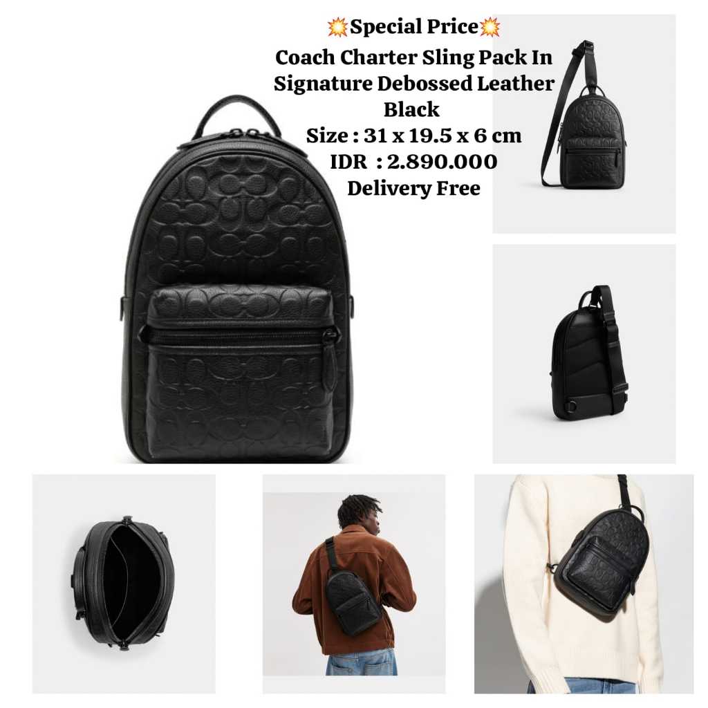 Tas Coach Pria Original