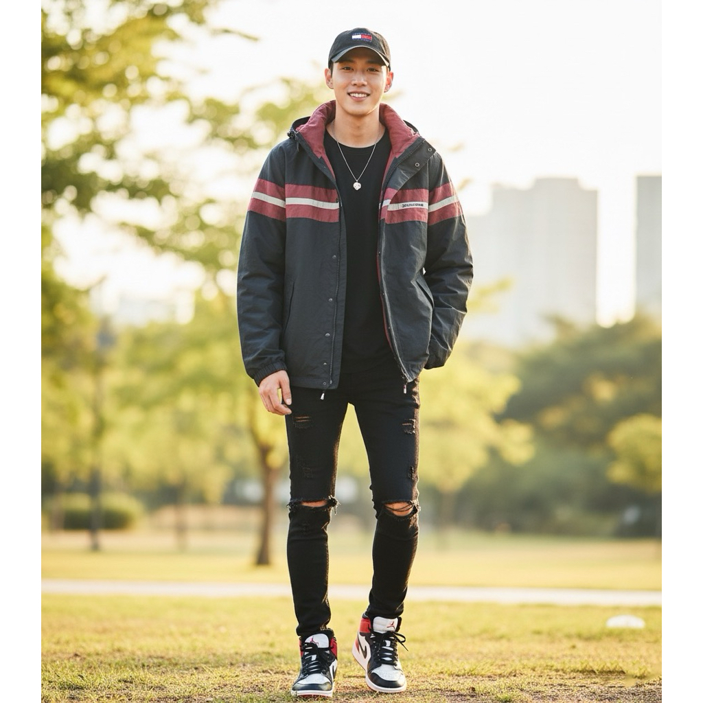 Jaket Wb Tommy hilfiger vintage