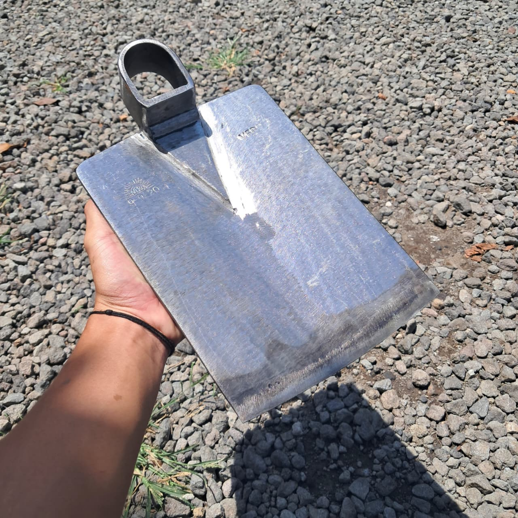 Cangkul pacul cangkul sawah cangkul dangir cangkul baja anti lengket cangkul putih vero lebar 18cm