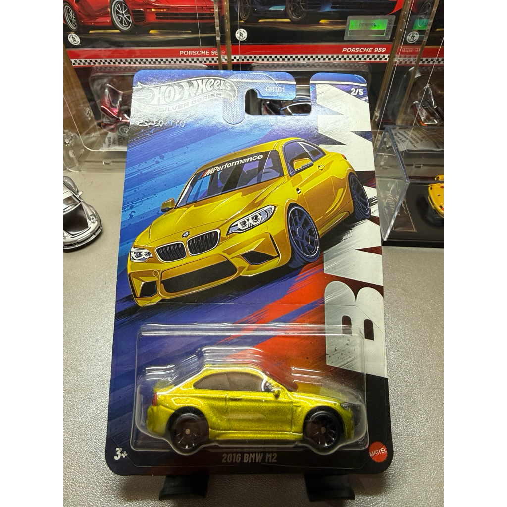 Hotwheels Silver Bmw Series