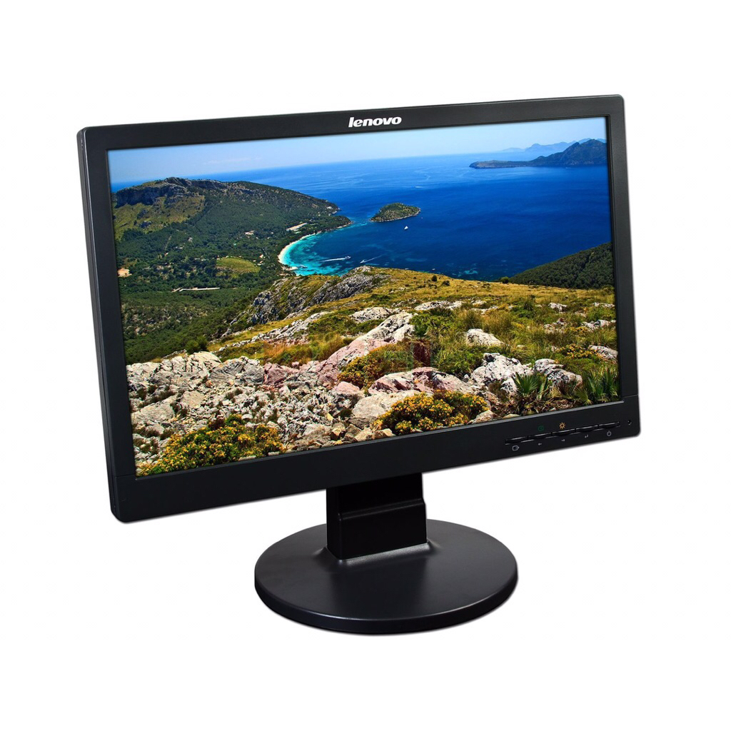 MONITOR LENOVO 19inch MURAH NORMAL