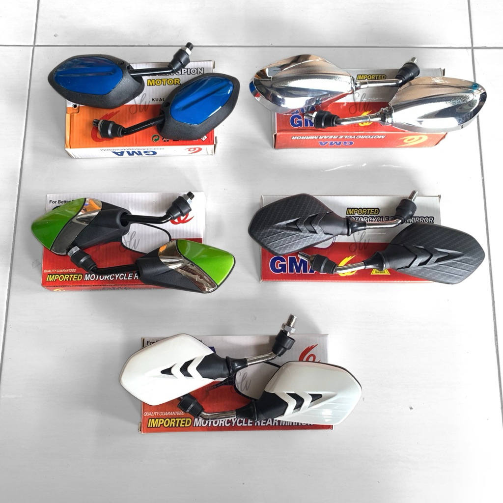 Spion Sepion Murah Mini Variasi Universal Drat Honda / Yamaha / Suzuki GMA