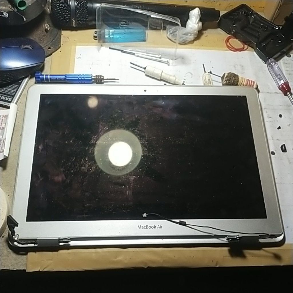 topcase kesing casing cover frame prame lcd MacBook Air Mid-09 A1304 Core 2 Duo Original