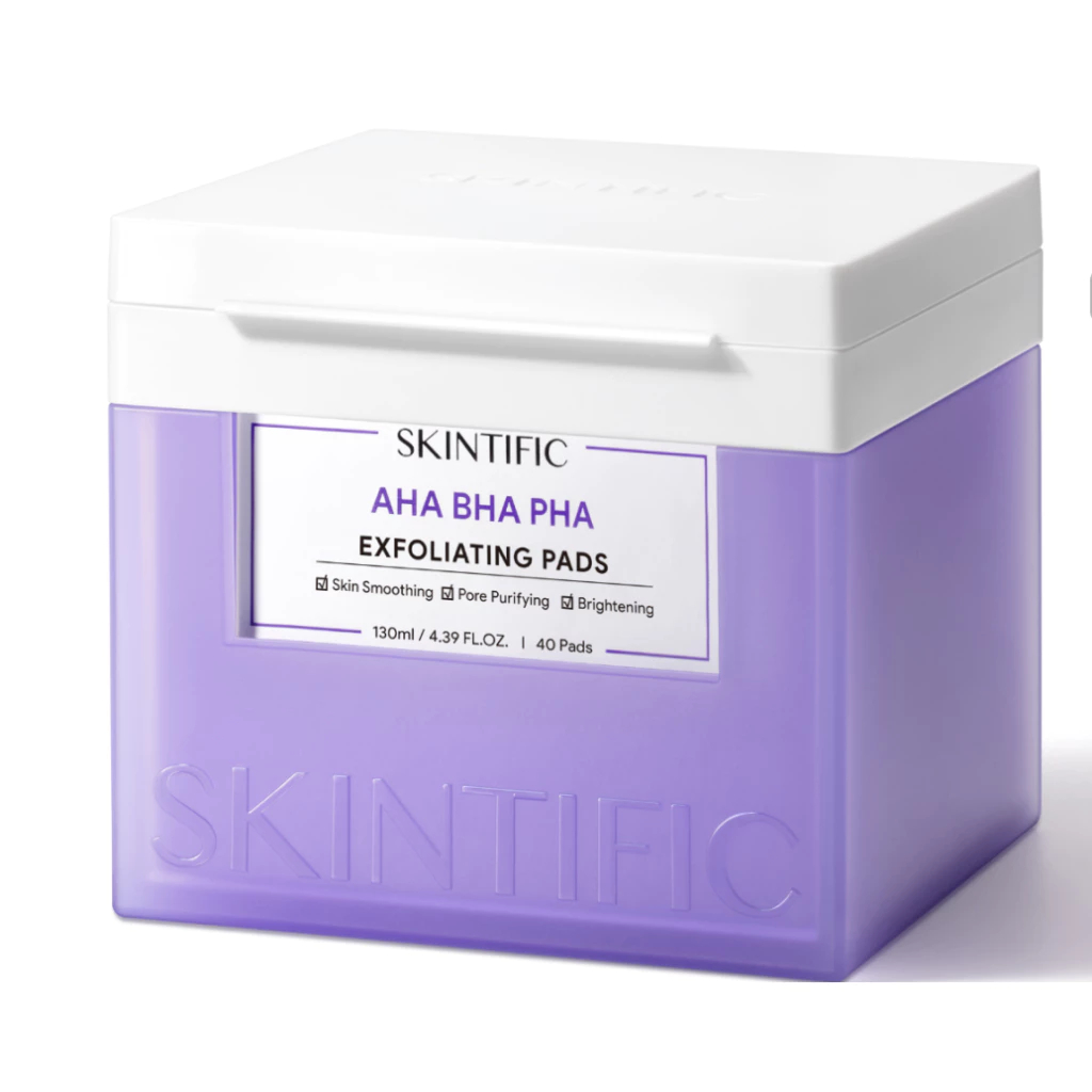 SKINTIFIC AHA BHA PHA Exfoliating Pads