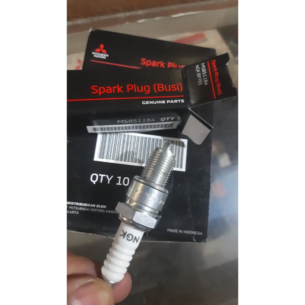Busi mitsubishi eterna DOHC BP7ES MS851184 asli original genuine part | dijamin ori 100%