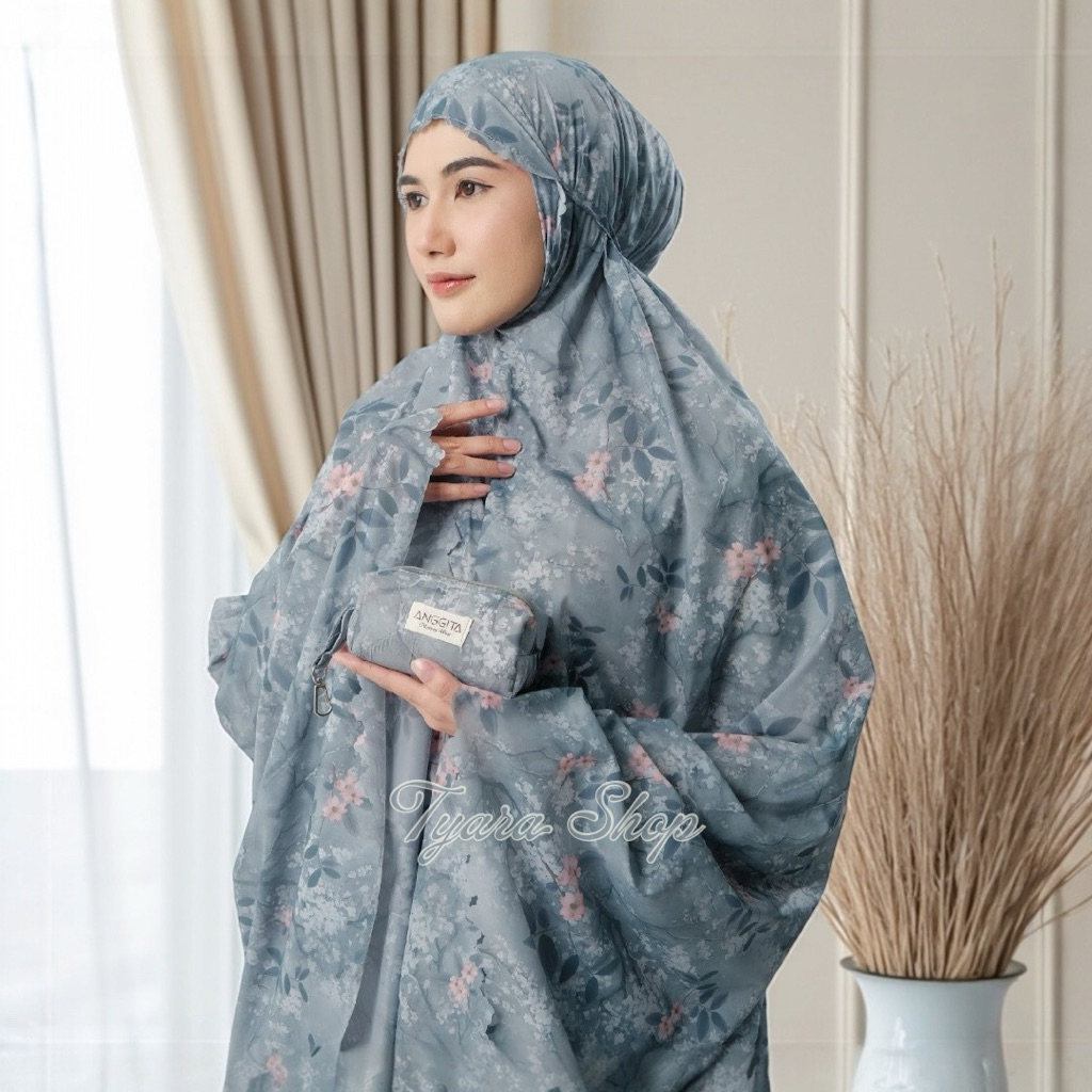 Mukena Bahan Katun Rayon Premium Motif Viscose Jumbo Adem Mewah Terbaru | Mukena Wanita Untuk Berper