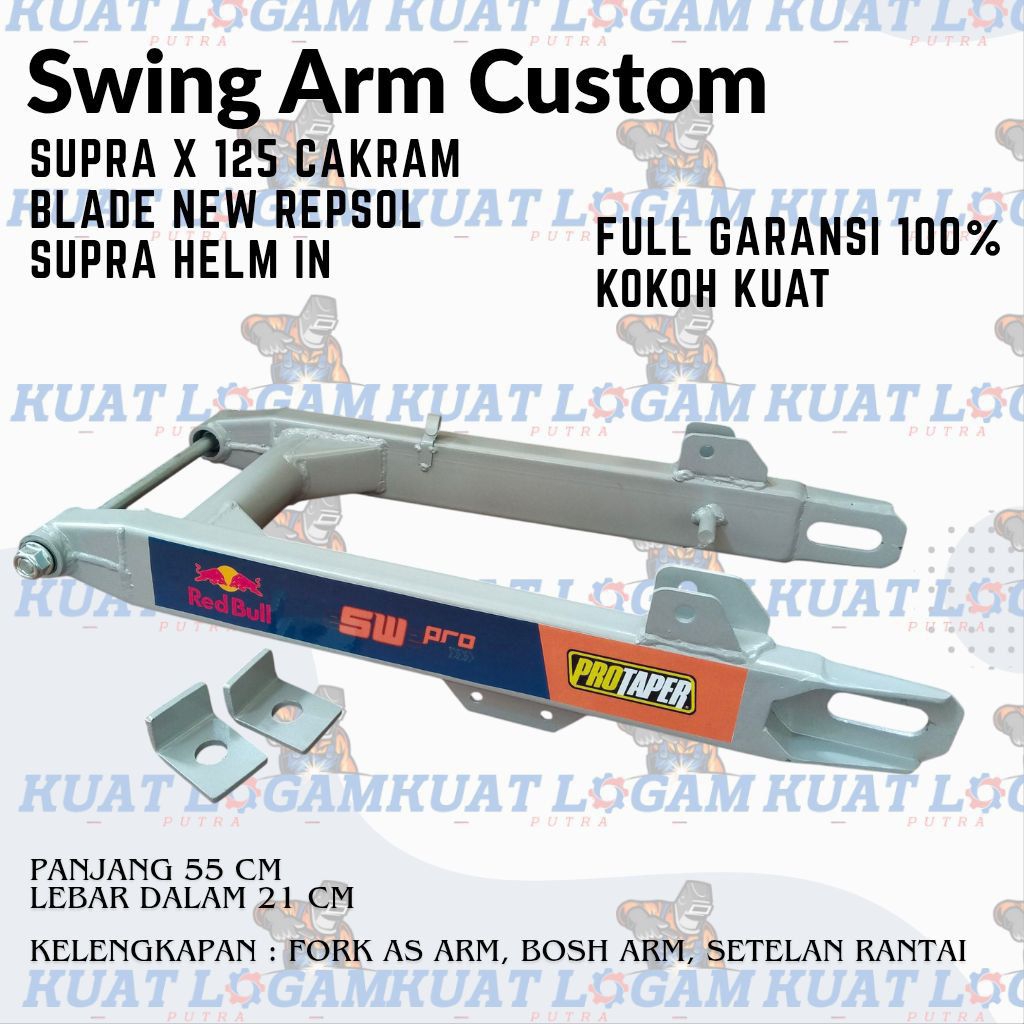 Swing Arm Sasis garpu belakang motor SUPRA X 125 FI SUPRA INJEKSI SUPRA HELM IN CAKRAM BELAKANG BLAD