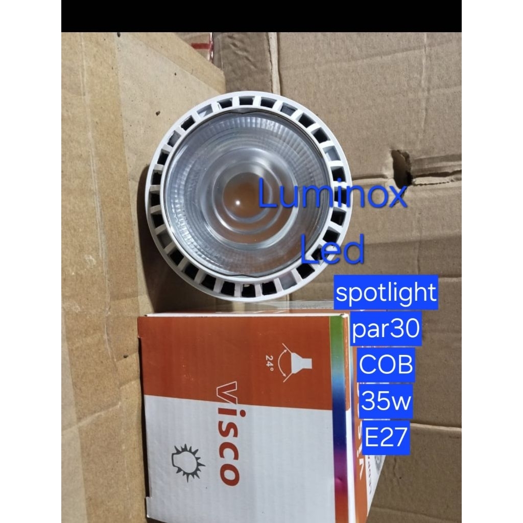 lampu spotlight visco par30 led 35watt 35w / spot E27 par30 cob 35w 35 watt 220v 3000k 4000k