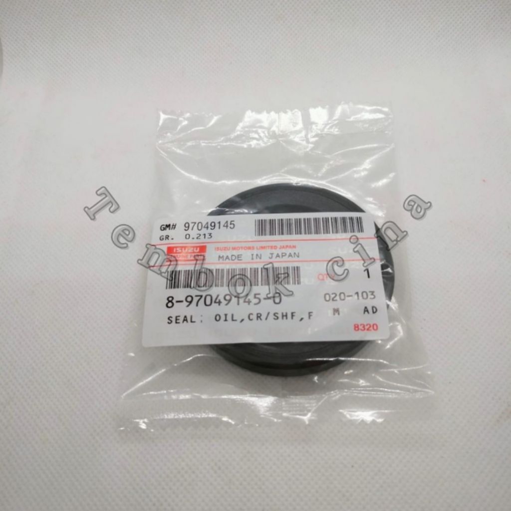 Oil Seal Crankshaft Ker As Depan Wool Isuzu Panther Nhr 55