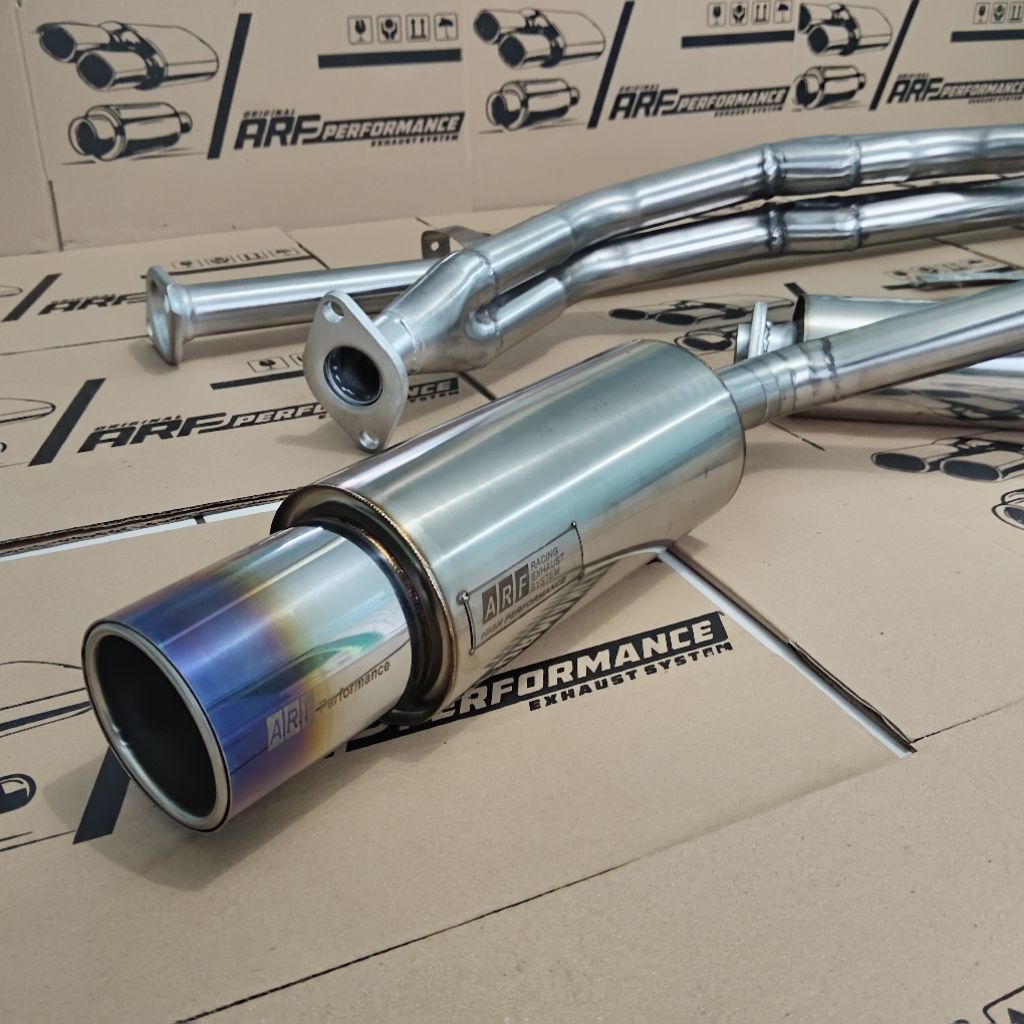 Fullsystem knalpot mobil Vitara Sidekick, escudo Arf Performance