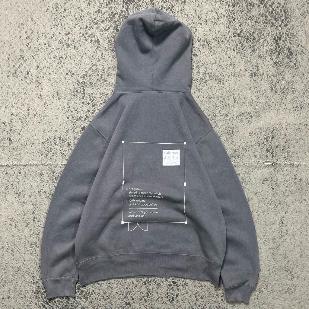 Vintage Noir United Athletic Hoodie