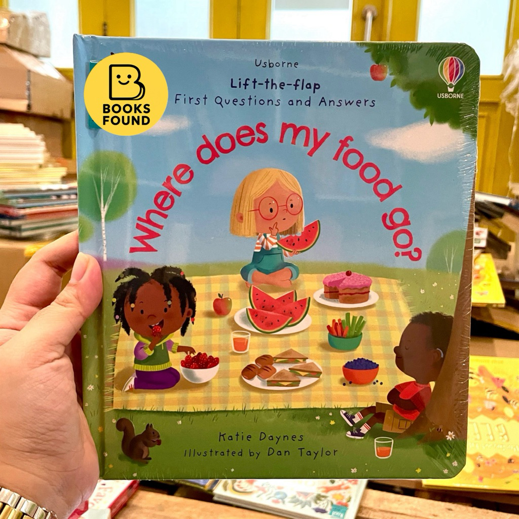 Usborne Lift The Flap Where Does My Food Go Original