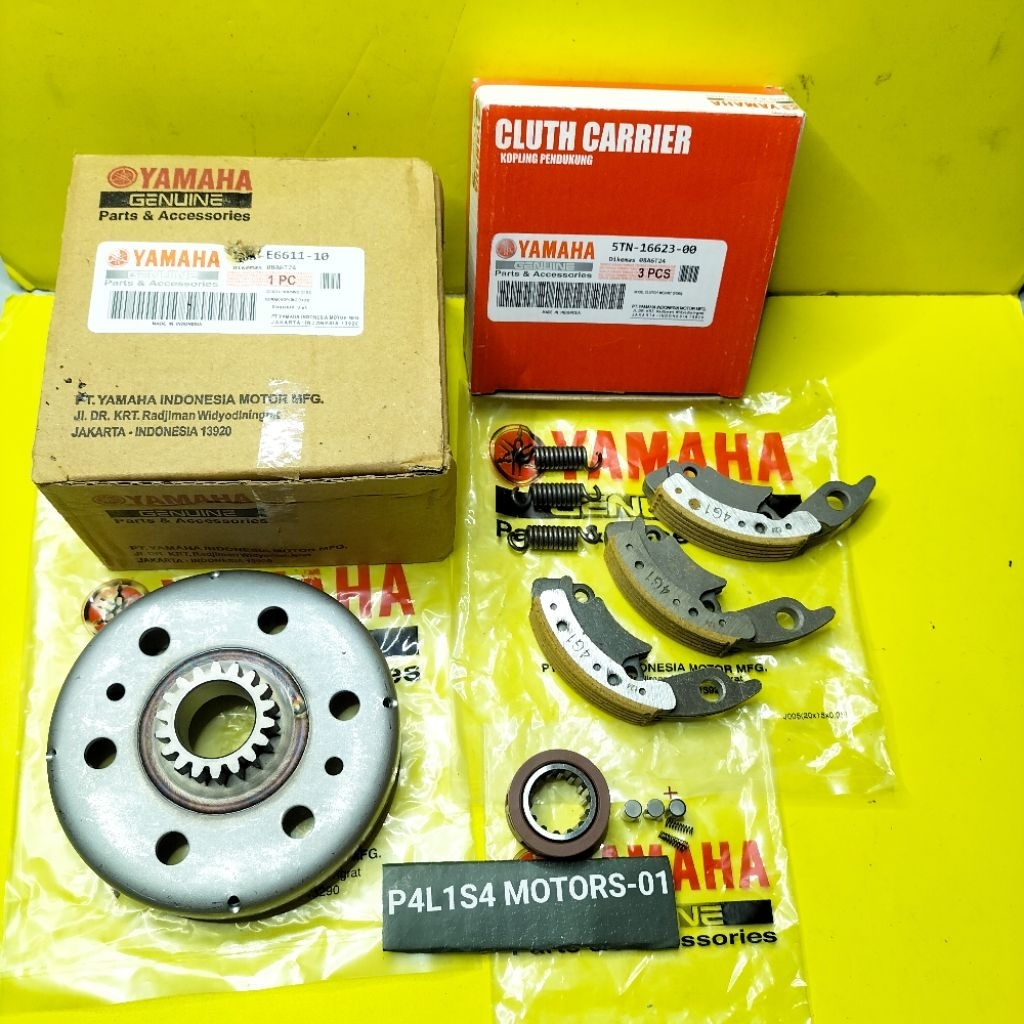 Mangkok Lonceng+kampas Ganda+Cage Jupiter Z Burhan/Vega R new/Crypton