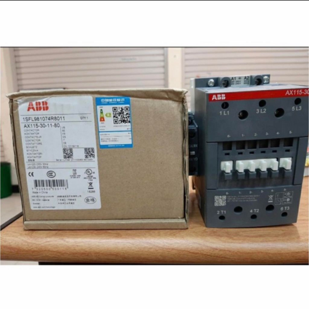 kontaktor/contactor ABB AX115-30-11 55KW 220V