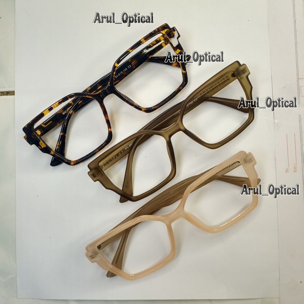 KACAMATA WANITA KOTAK TEBAL KACAMATA MINUS KACAMATA PHOTOCROMIC ANTIRADIASI FRAME 5202