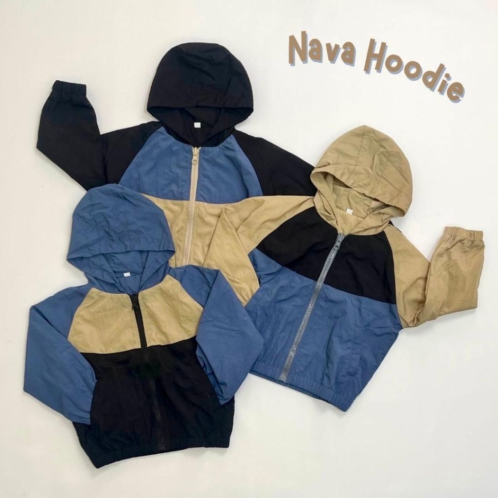 Nava Hoodie Parasut / Hoodie Parasut Anak Laki Laki