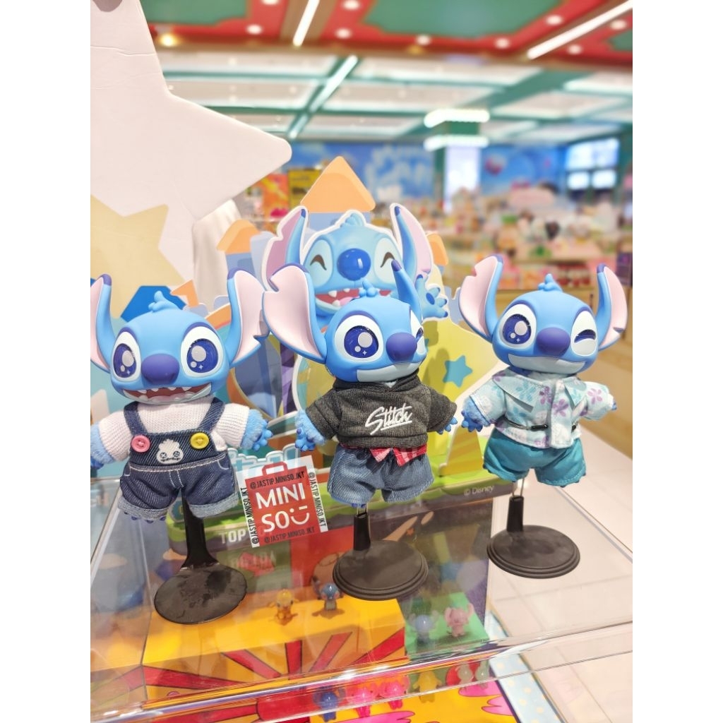 MINISO 🆕 Blind Box DISNEY STITCH DRESS UP SHOW Collection (1pc Random)