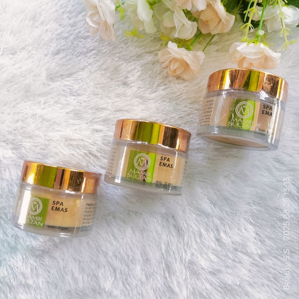 MAMIII SULTAN - Tiga Pot SPA EMAS Exfoliating Mask 50 GR