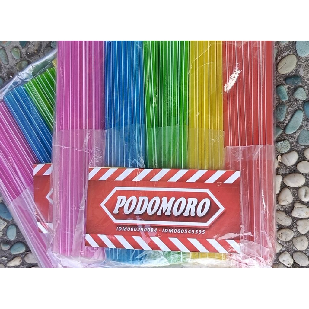 sedotan limun/es teh/teh botol/sedotan biasa/sedotan murah