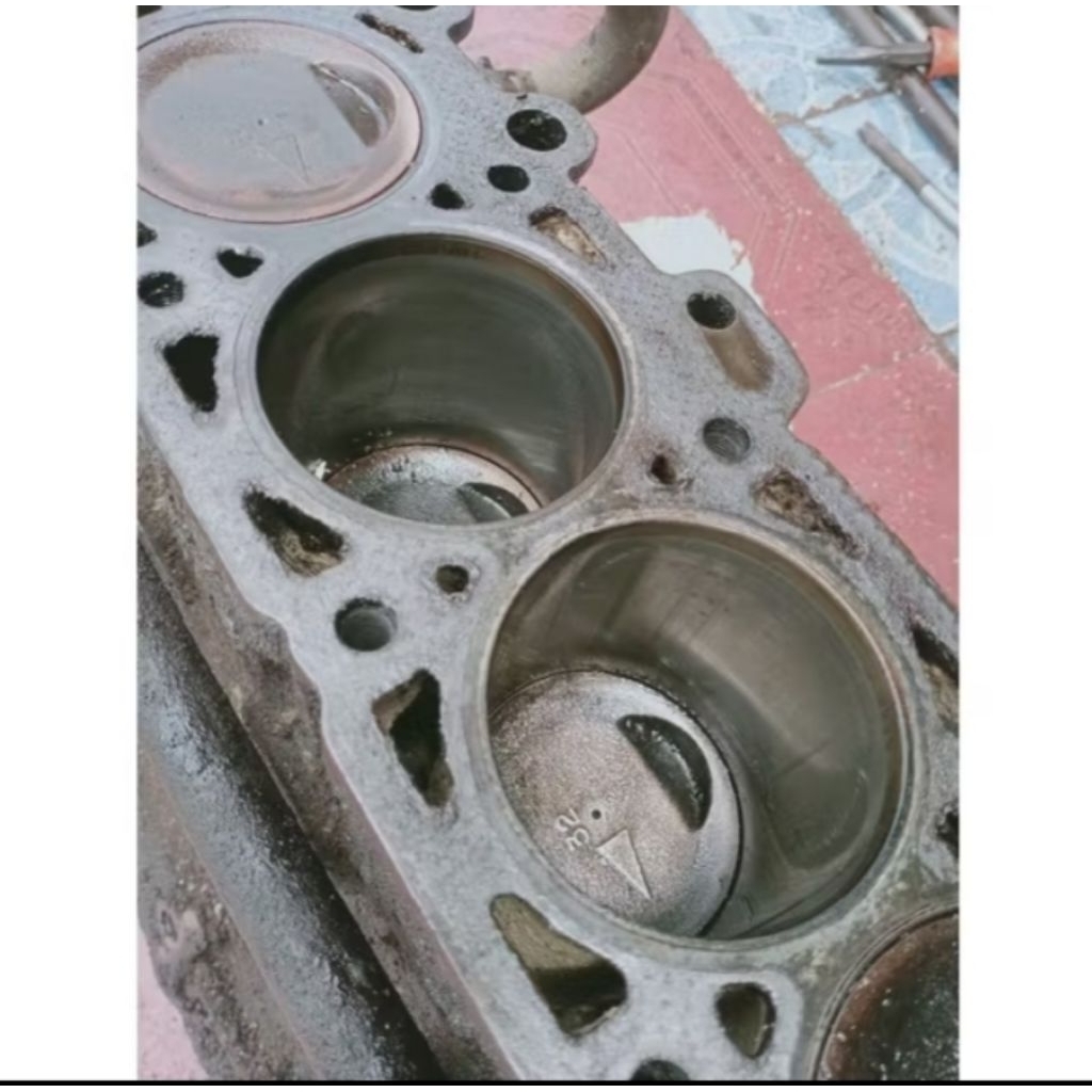 blok mesin l300 bensin 4G32 ukuran 1.00 mulus lansung pasang