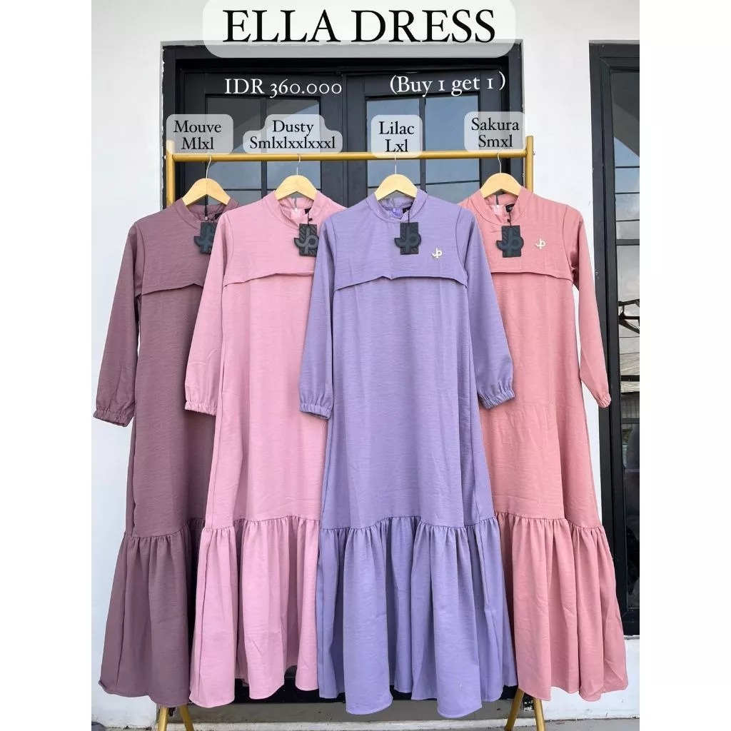 ELLA DRESS BY JP JOURNEY FASHION MUSLIM