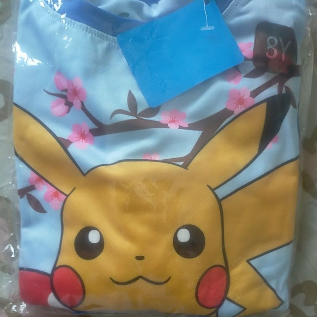 baju piyama pokemon anak