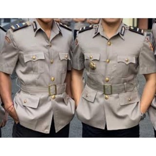 Seragam PDU 4 POLRI Kancing gold pdu polri